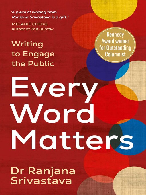 Title details for Every Word Matters by Ranjana Srivastava - Wait list